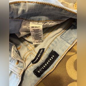 Aeropostale Sky Blue High Rise Women's Jeans